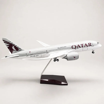 Qatar Airways Boeing 787 1:130 Scale Model — view 3