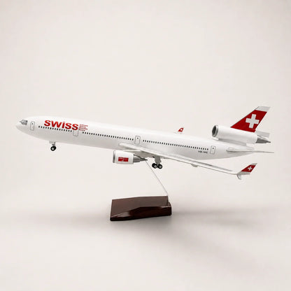 SWISS McDonnell Douglas MD-11 1:130 Scale Model