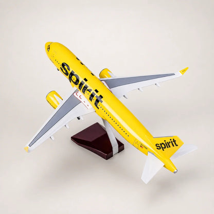 Spirit Airlines Airbus A320 1:80 Scale Model — view 2