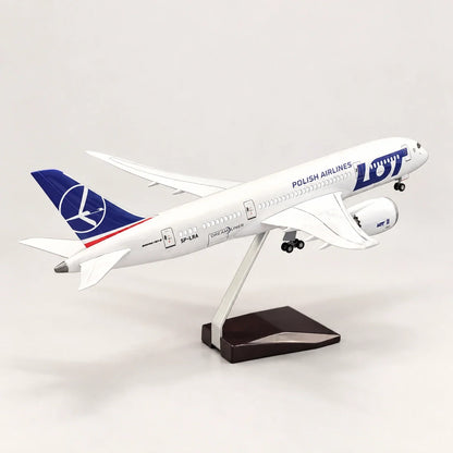 LOT Polish Airlines Boeing 787 1:130 Scale Model — view 4