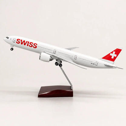 SWISS Boeing 777-300ER 1:157 Scale Model — view 3