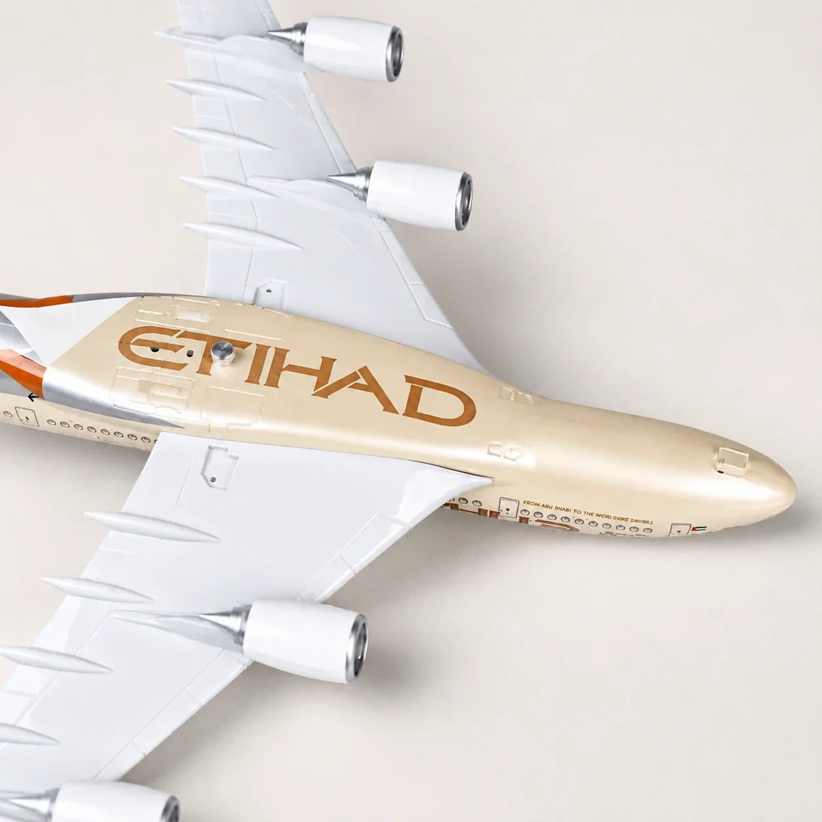 Etihad Airways Airbus A380 1:160 Scale Model — view 13