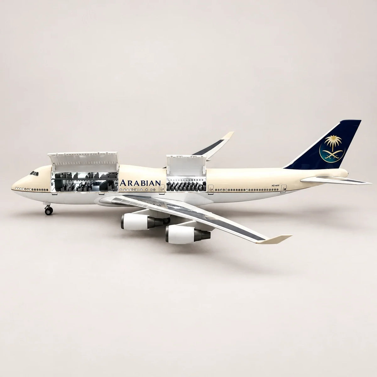 Saudia Boeing 747 1:150 Scale Model — view 12