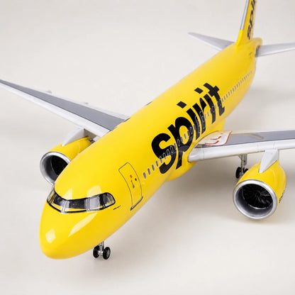 Spirit Airlines Airbus A320 1:80 Scale Model — view 6