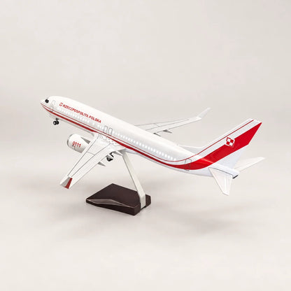 Polish Government Boeing 737 1:85 Scale Model — view 4