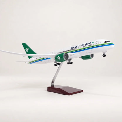 Saudia Boeing 787 1:130 Scale Model — view 2