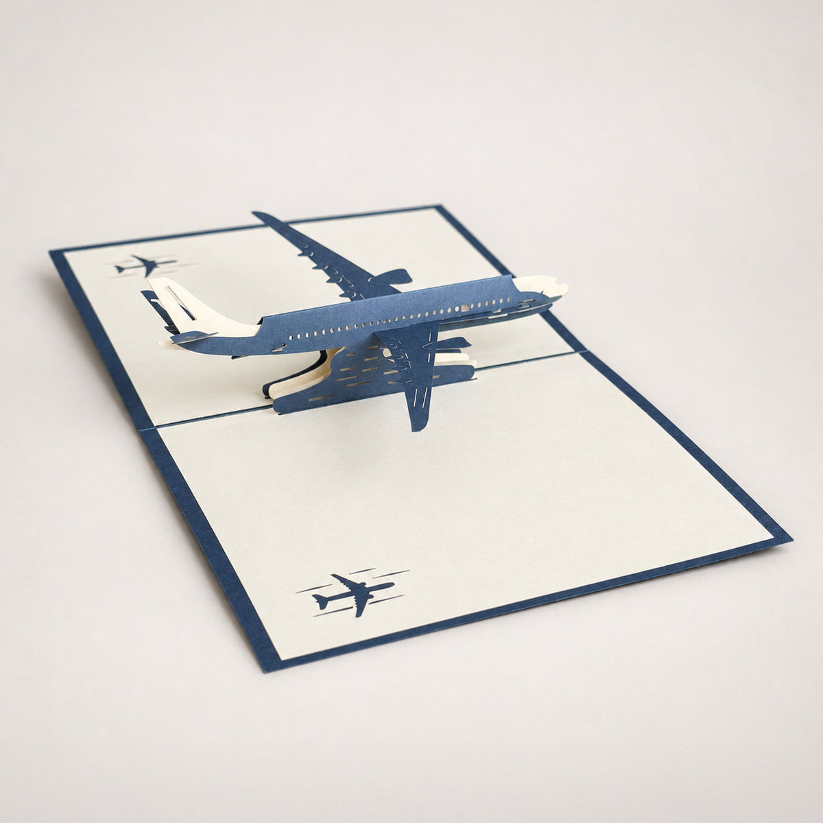 3D Pop-Up Aeroplane Greeting Card