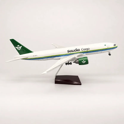 Saudia Cargo Boeing 777F 1:135 Scale Model — view 2