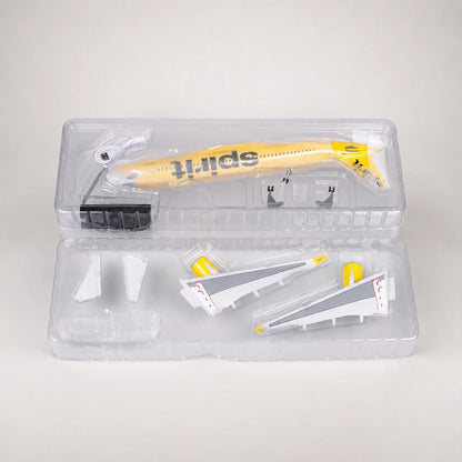 Spirit Airlines Airbus A320 1:80 Scale Model — view 10