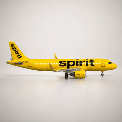 Spirit Airlines Airbus A320 1:80 Scale Model — view 5