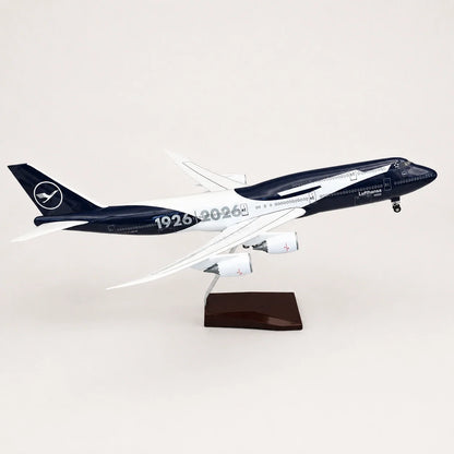 Lufthansa Boeing 747-8 100 Years Edition 1:150 Scale Model — view 3