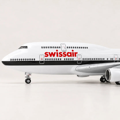 SWISS Boeing 747 1:150 Scale Model — view 7