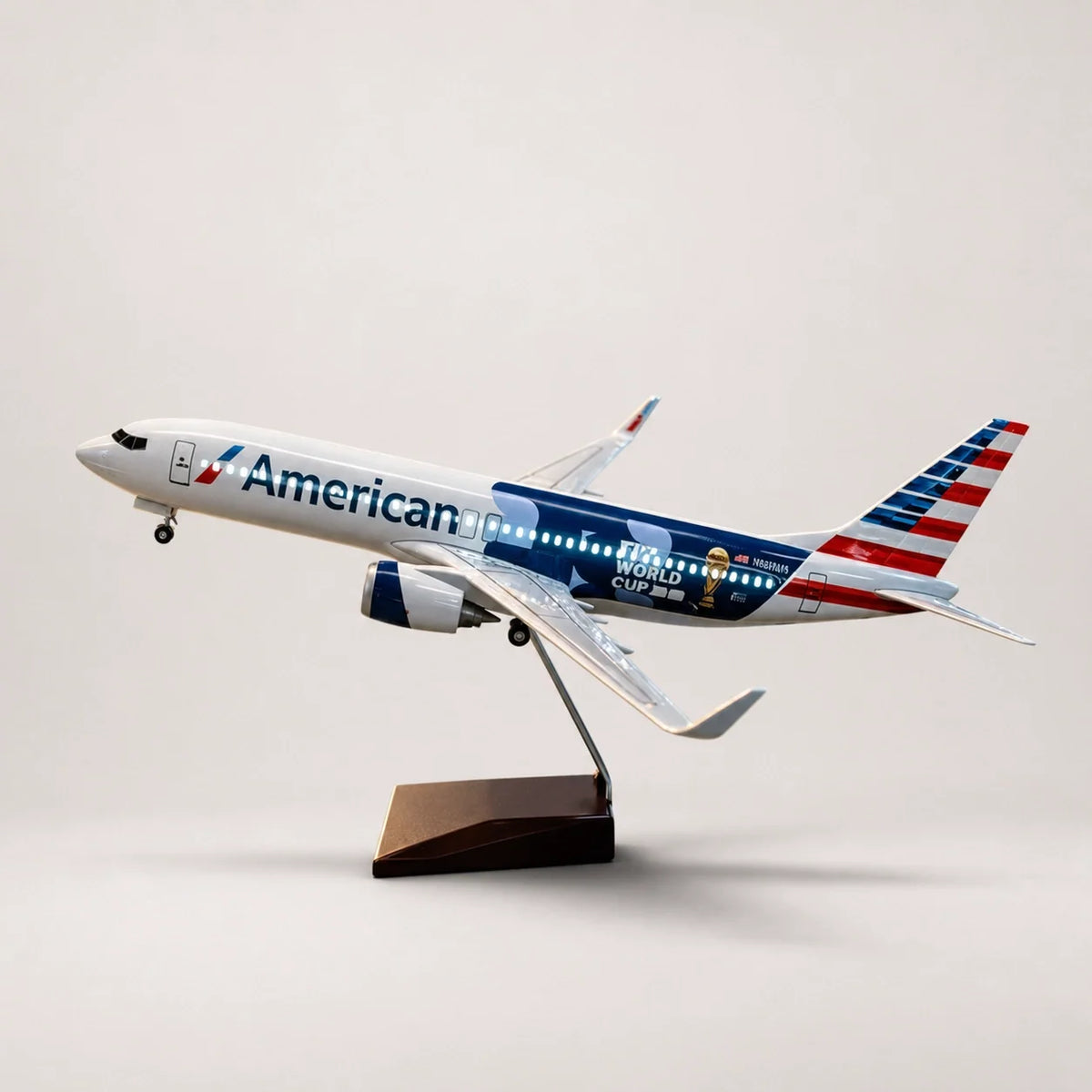 American Airlines Boeing 737 FIFA World Cup 1:85 Scale Model — view 5