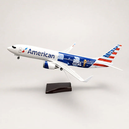 American Airlines Boeing 737 FIFA World Cup 1:85 Scale Model