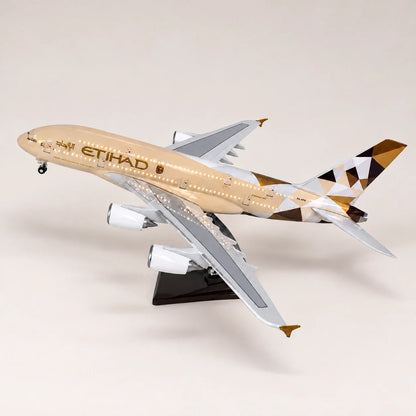 Etihad Airways Airbus A380 1:160 Scale Model — view 9