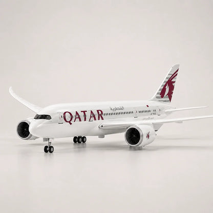 Qatar Airways Boeing 787 1:130 Scale Model — view 6