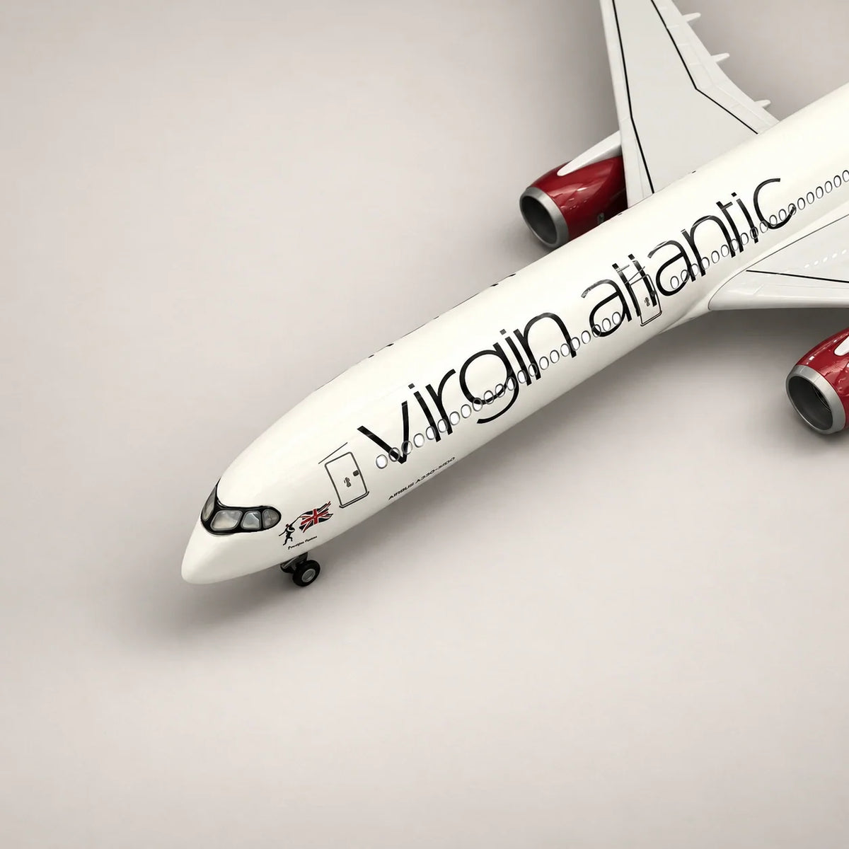 Virgin Atlantic Airbus A350-1000 1:157 Scale Model — view 8