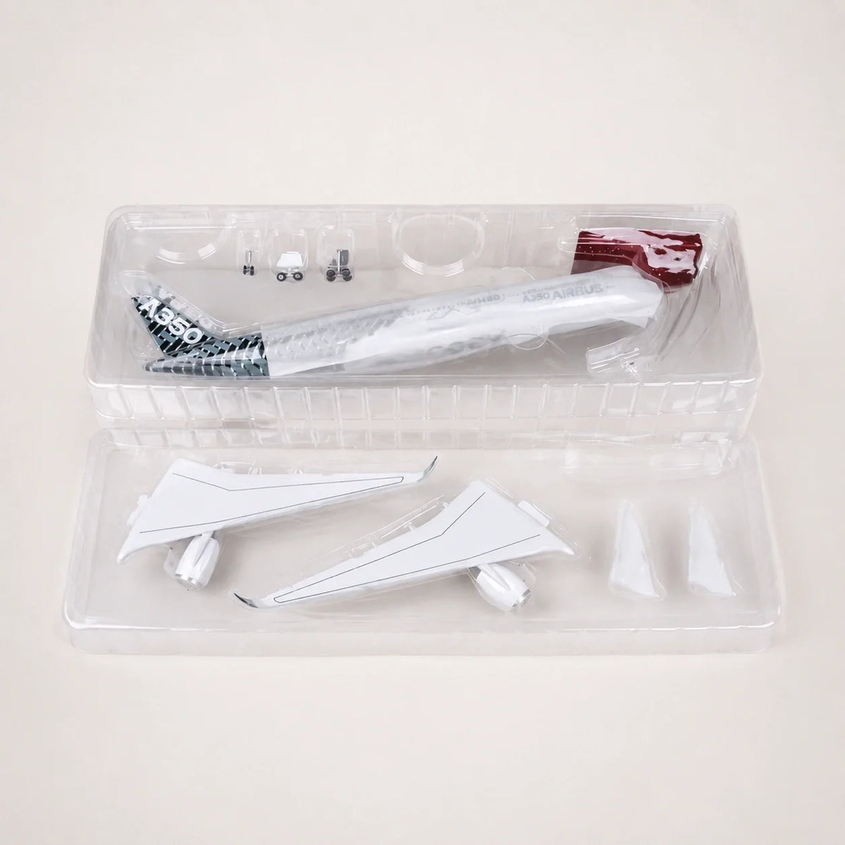 Airbus A350 XWB Prototype Carbon Fibre Livery 1:142 Scale Model — view 10