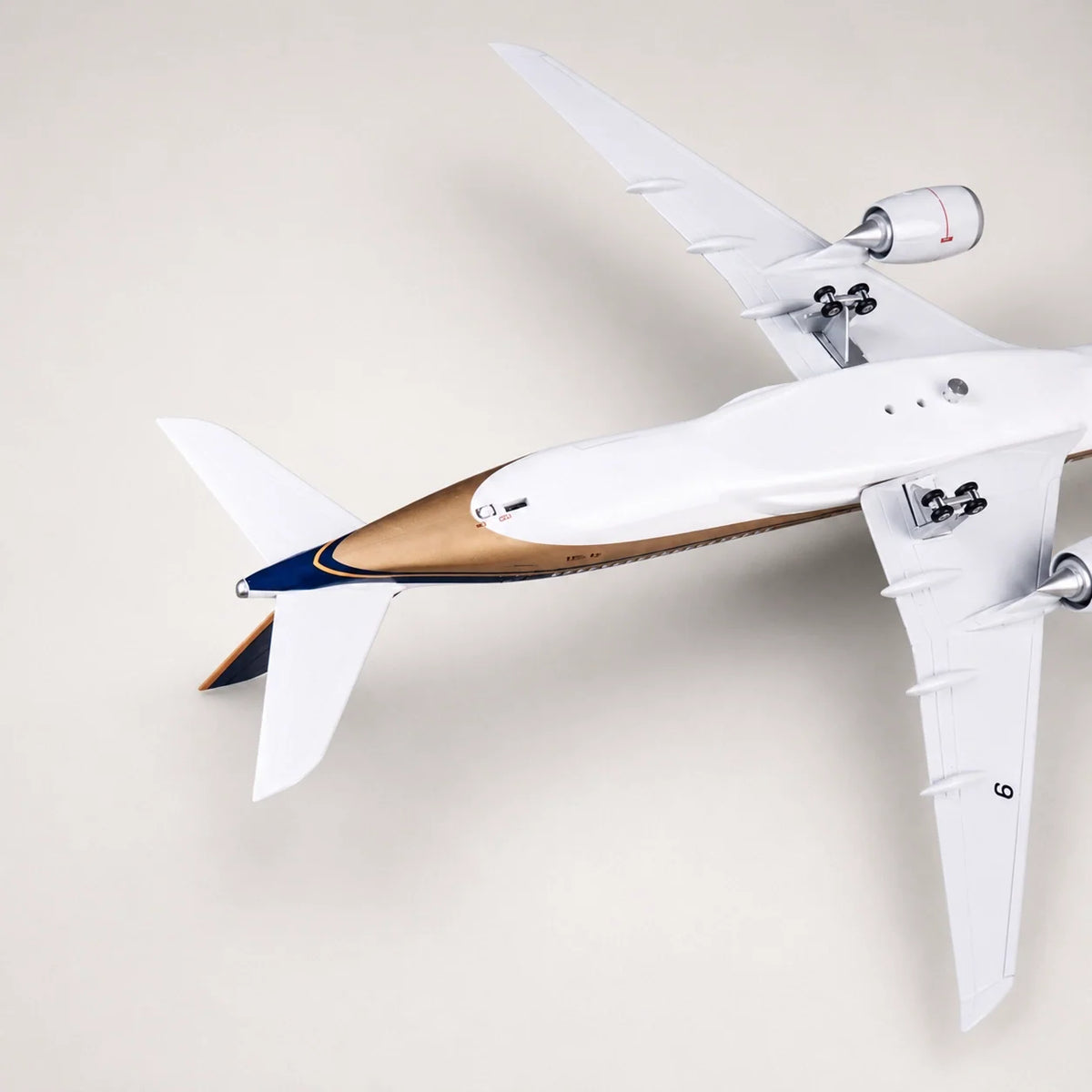 Singapore Airlines Airbus A350 1:142 Scale Model — view 8