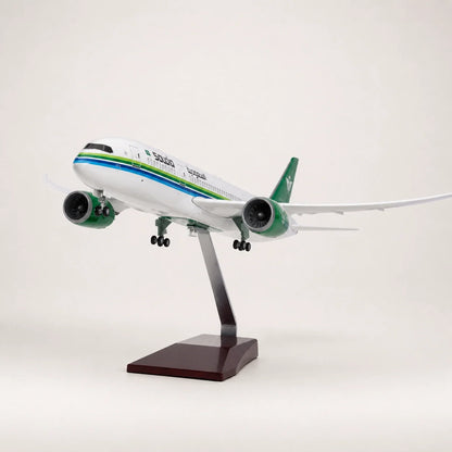 Saudia Boeing 787 Dreamliner 1:130 Scale Model — view 3