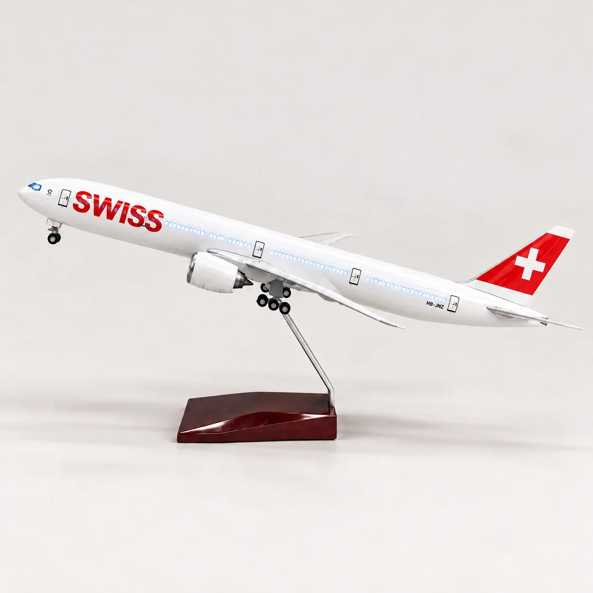SWISS Boeing 777-300ER 1:157 Scale Model — view 5
