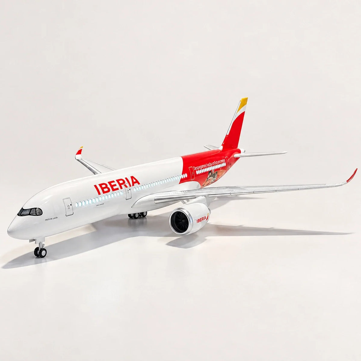 Iberia Airbus A350 Spain National Team Livery 1:142 Scale Model — view 7