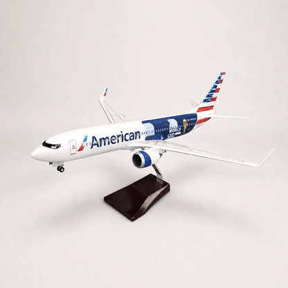 American Airlines Boeing 737 FIFA World Cup 1:85 Scale Model — view 3