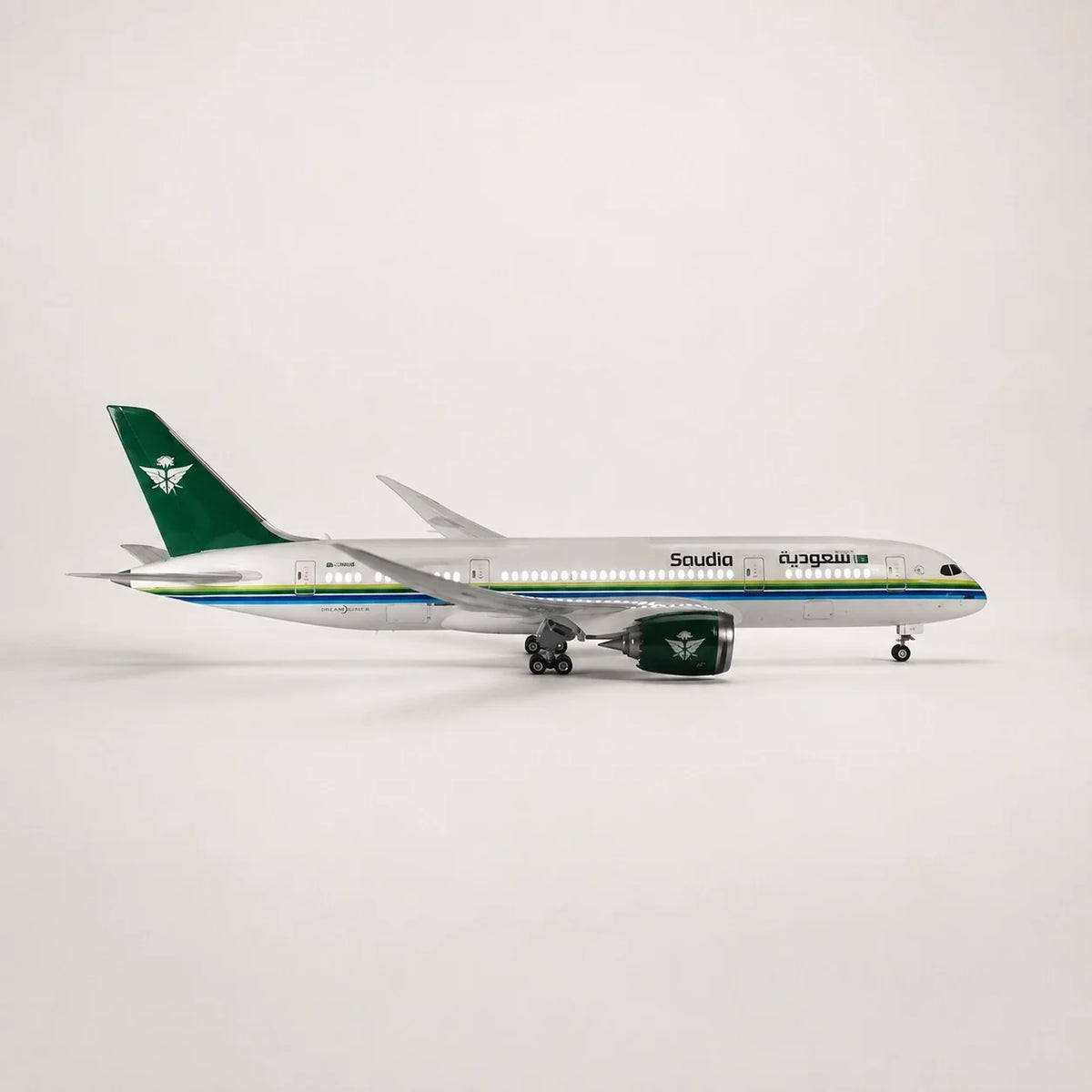 Saudia Boeing 787 Dreamliner 1:130 Scale Model — view 6
