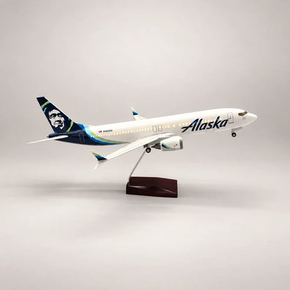 Alaska Airlines Boeing 737 1:85 Scale Model