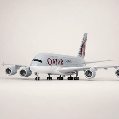 Qatar Airways Airbus A380 1:160 Scale Model — view 10