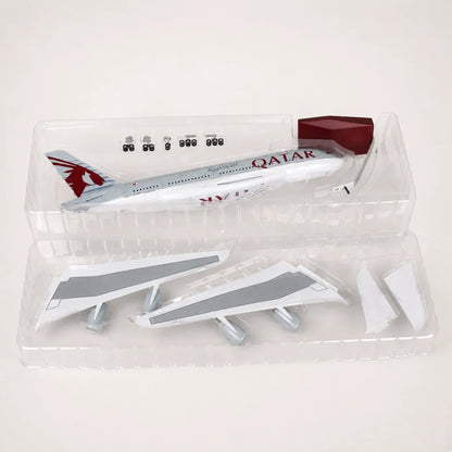 Qatar Airways Airbus A380 1:160 Scale Model — view 13