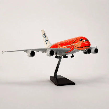 All Nippon Airways Airbus A380 "Flying Honu" Ka La 1:160 Scale Model — view 4