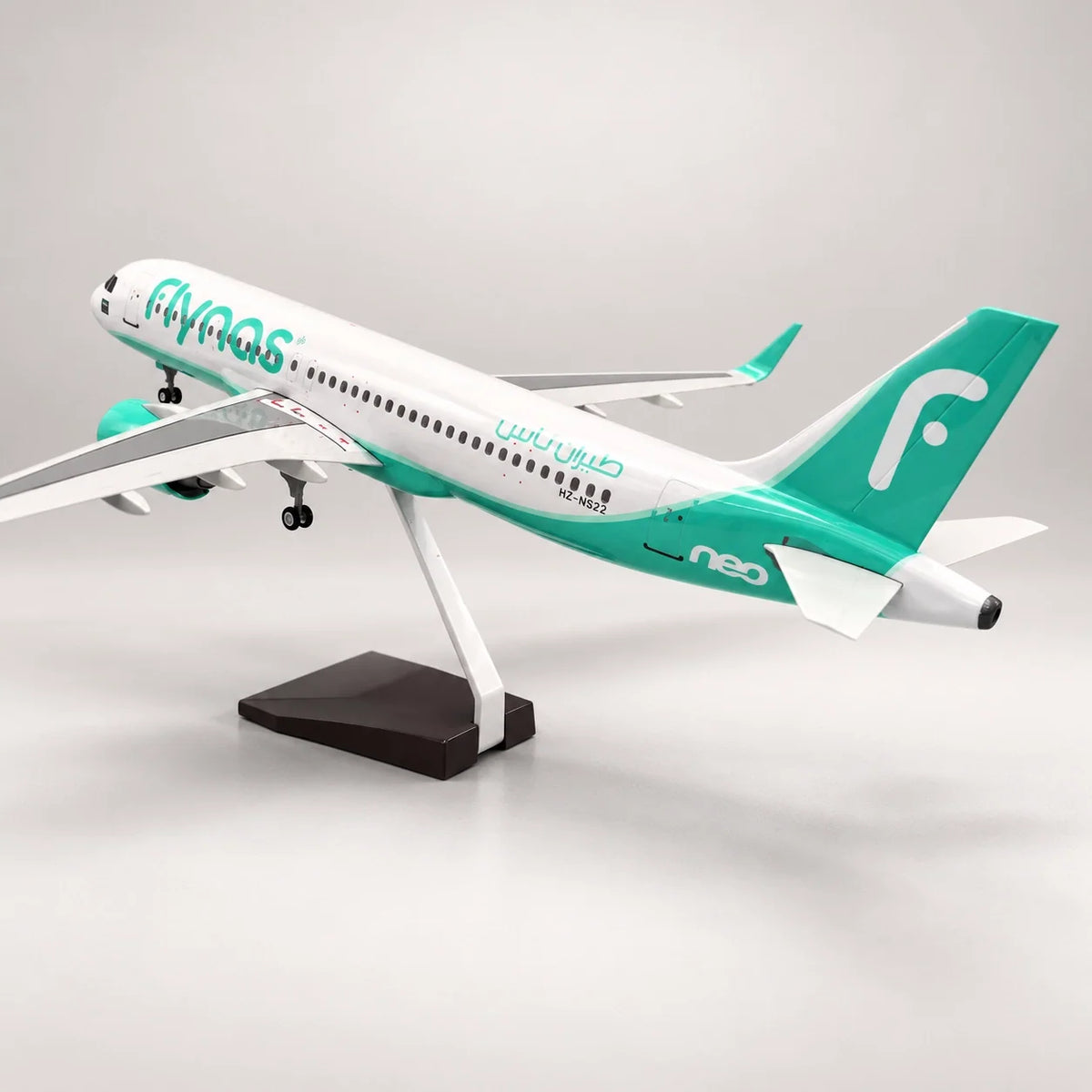 Flynas Airbus A320neo 1:80 Scale Model — view 4