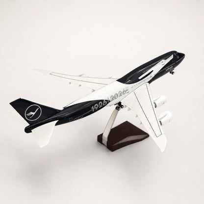 Lufthansa Boeing 747-8 100 Years Edition 1:150 Scale Model — view 2