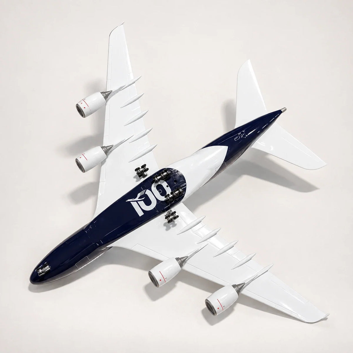 Lufthansa Airbus A380 100 Years Edition 1:160 Scale Model — view 6