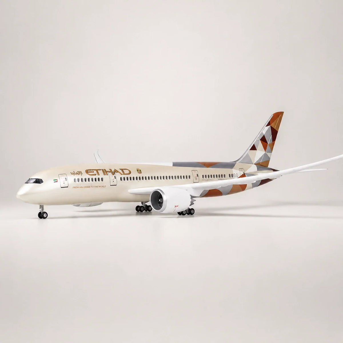 Etihad Airways Boeing 787 Dreamliner 1:130 Scale Model — view 5