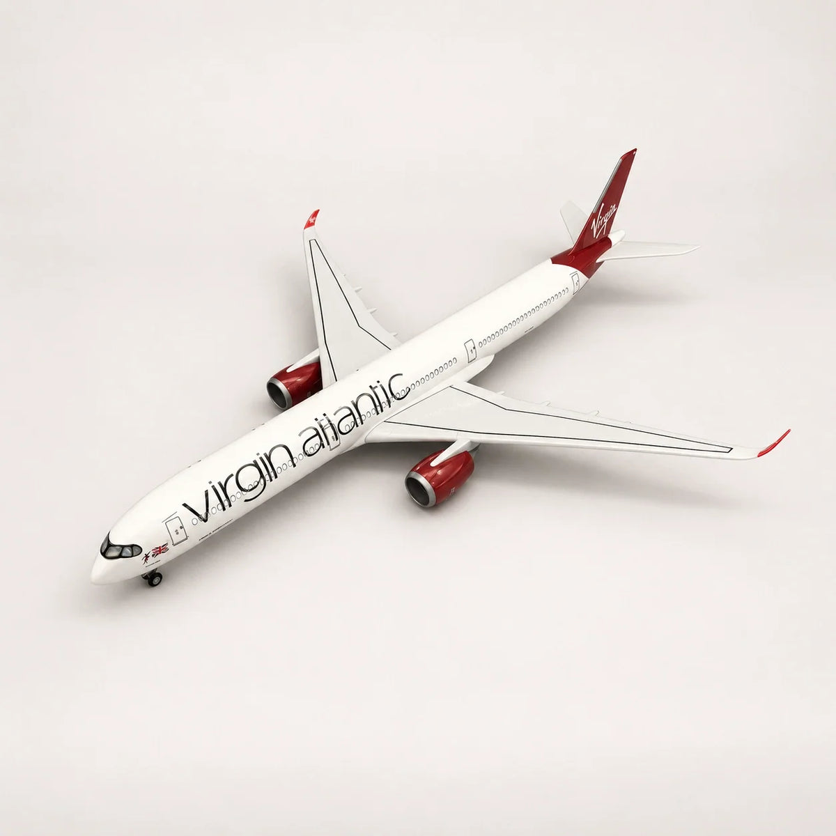 Virgin Atlantic Airbus A350-1000 1:157 Scale Model — view 7