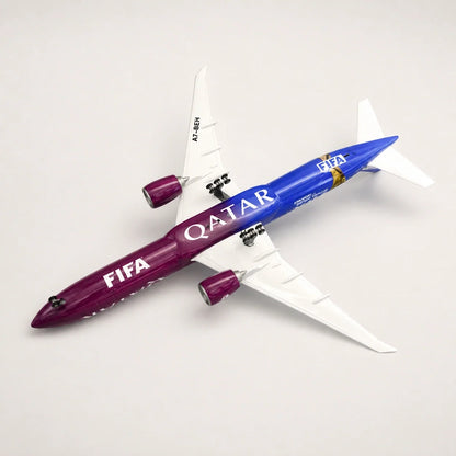 Qatar Airways Boeing 777 FIFA World Cup Edition 2026 1:157 Scale Model — view 8