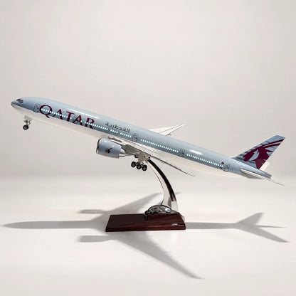 Qatar Airways Boeing 777-300ER 1:157 Scale Model