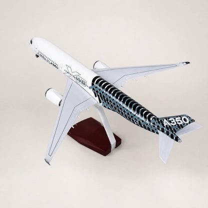 Airbus A350 XWB Prototype Carbon Fibre Livery 1:142 Scale Model — view 4