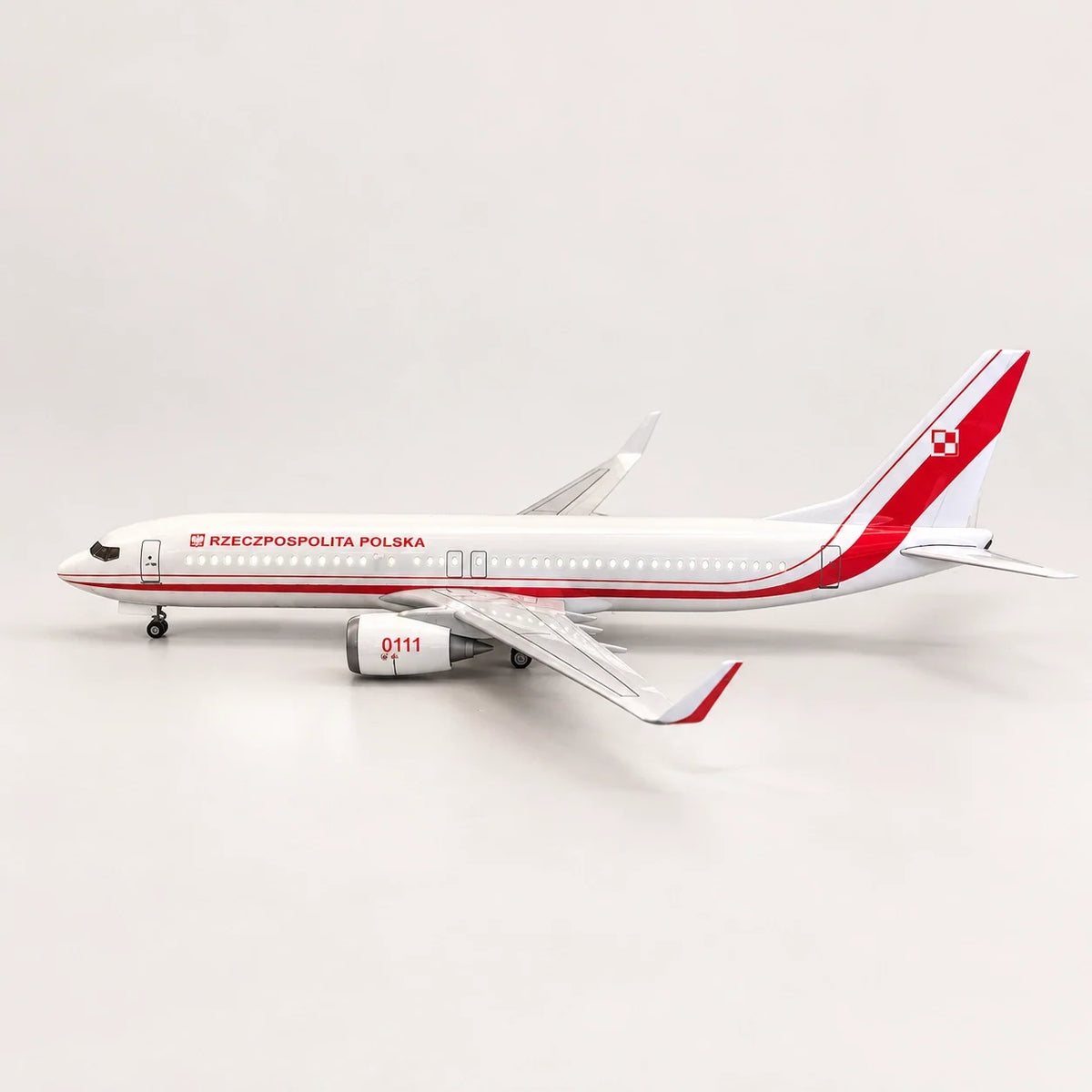 Polish Government Boeing 737 1:85 Scale Model — view 8