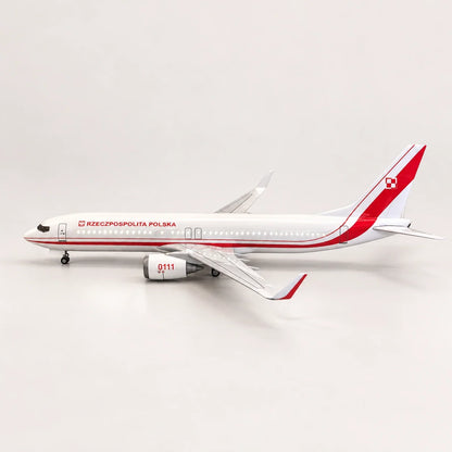 Polish Government Boeing 737 1:85 Scale Model — view 8