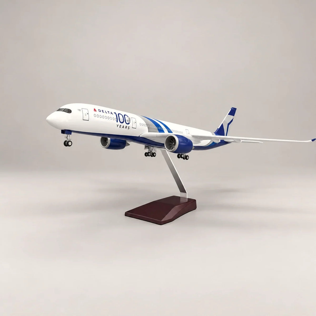 Delta Air Lines Airbus A350 100th Anniversary Edition 1:142 Scale Model — view 5