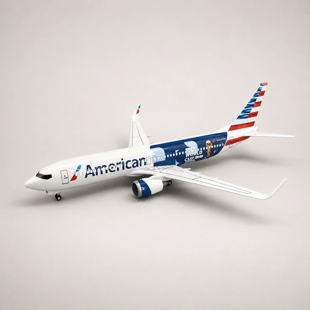 American Airlines Boeing 737 FIFA World Cup 1:85 Scale Model — view 7