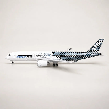 Airbus A350 XWB Prototype Carbon Fibre Livery 1:142 Scale Model — view 5