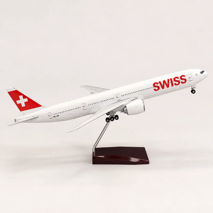 SWISS Boeing 777-300ER 1:157 Scale Model — view 2