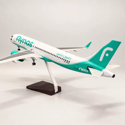 Flynas Airbus A320neo 1:80 Scale Model — view 6