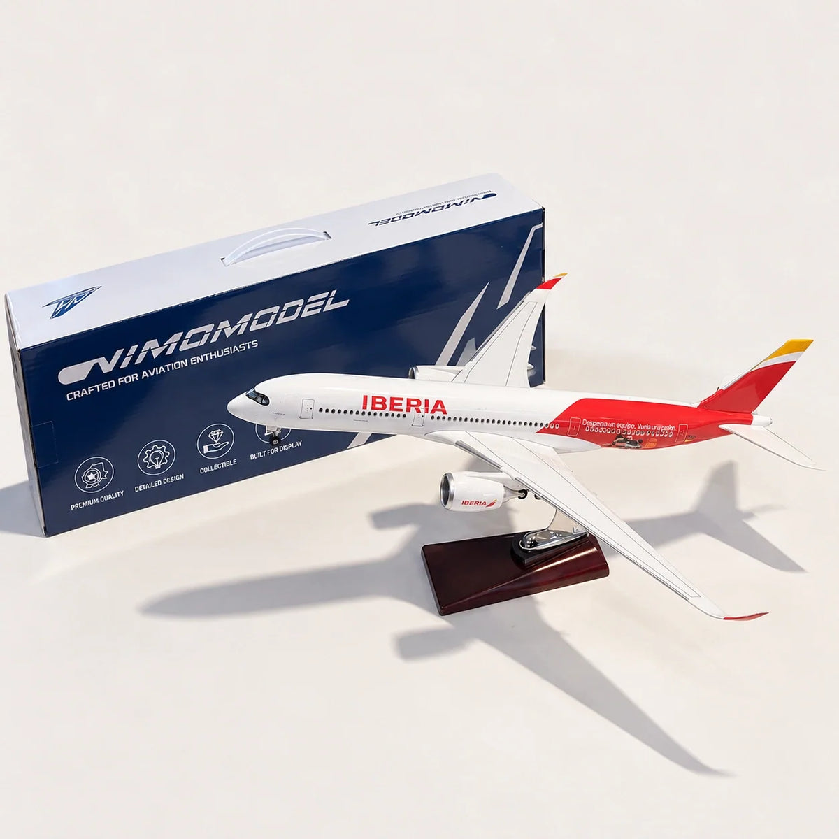 Iberia Airbus A350 Spain National Team Livery 1:142 Scale Model — view 13