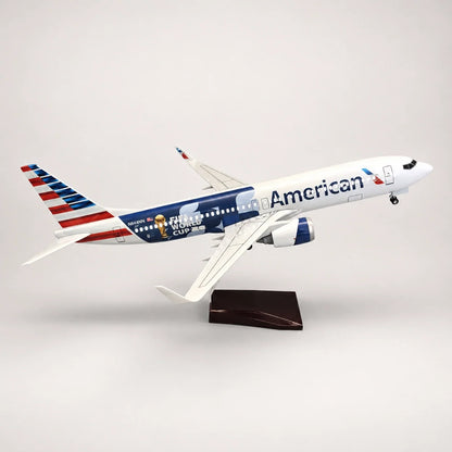 American Airlines Boeing 737 FIFA World Cup 1:85 Scale Model — view 2