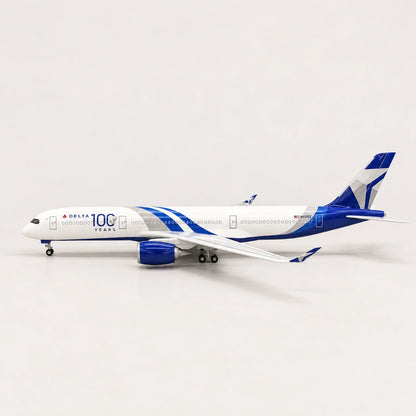 Delta Air Lines Airbus A350 100th Anniversary Edition 1:142 Scale Model — view 7